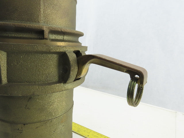 6C Type C Brass 6" Camlock Coupling Fitting Male And Female Set