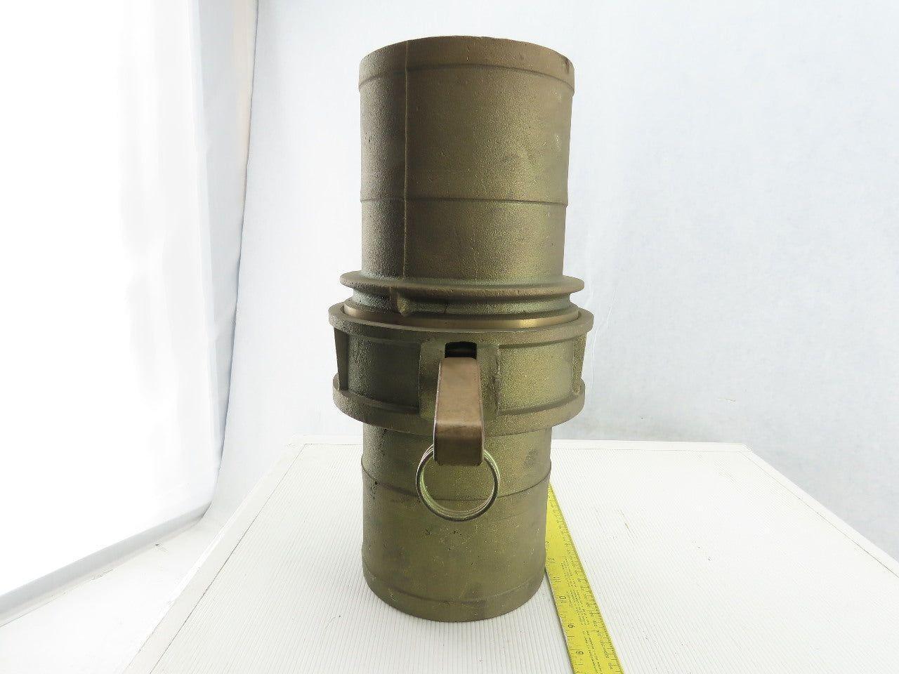 6C Type C Brass 6" Camlock Coupling Fitting Male And Female Set