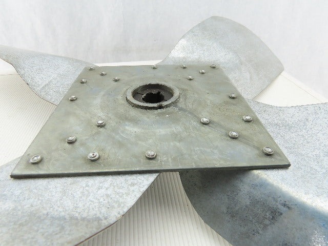 S-26-11 26" OD x 6-1/2" Wide 4 Blade Axial Fan Blade Propeller Assembly