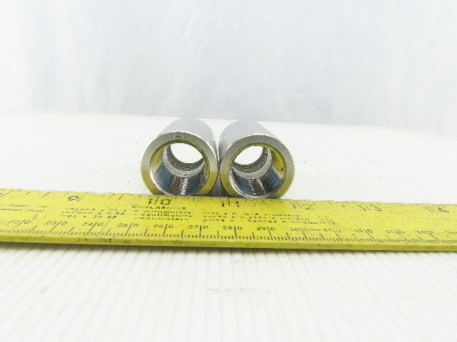 ASP F316/316L 1/2" Stainless Steel Coupling Lot Of 2