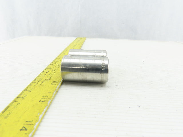 ASP F316/316L 1/2" Stainless Steel Coupling Lot Of 2
