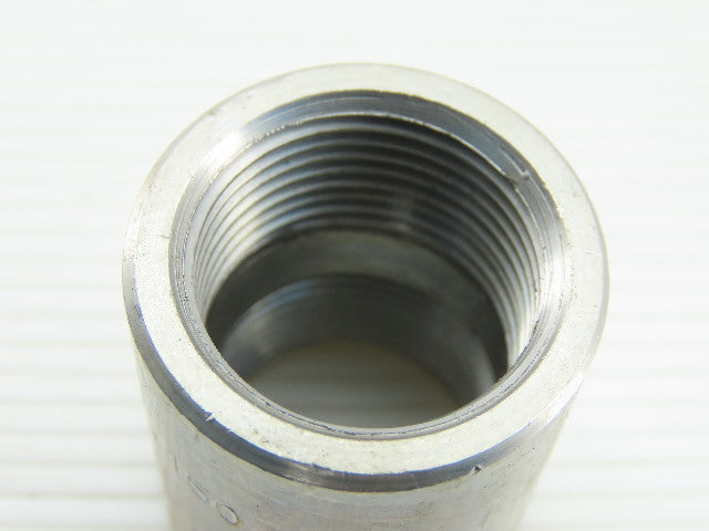 S.150 A182 F316 3/4" Stainless Steel NPT Coupling Lot Of 5