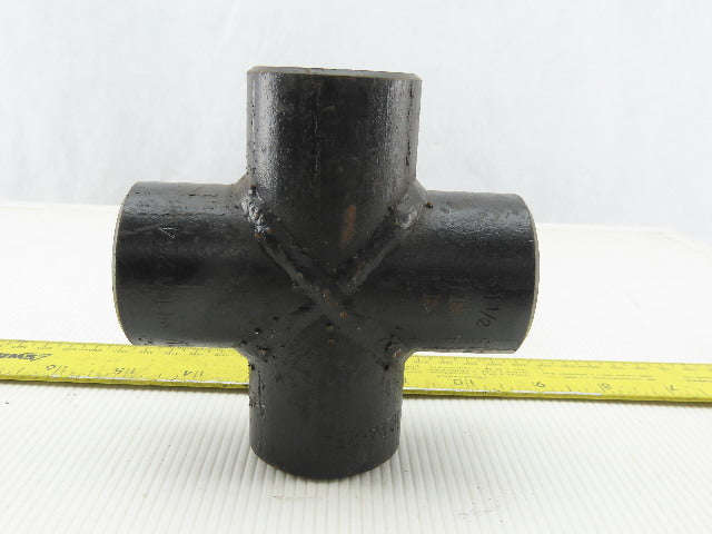 STD WLIA-234 1-1/2" Butt Weld Seamless Pipe Fitting CROSS