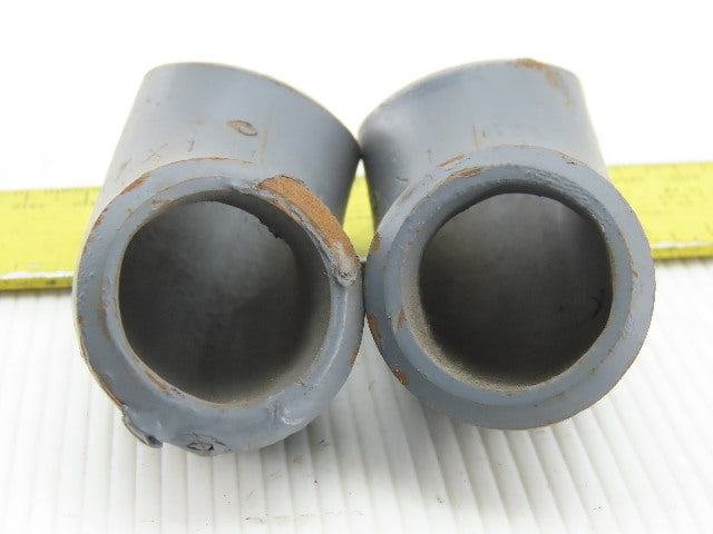 WPB KAX1 691 1" Butt Weld Seamless Pipe Fitting 45° Elbow Lot Of 2