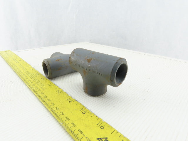 1" Butt Weld Seamless Pipe Fitting TEE Thick Wall Lot Of 2