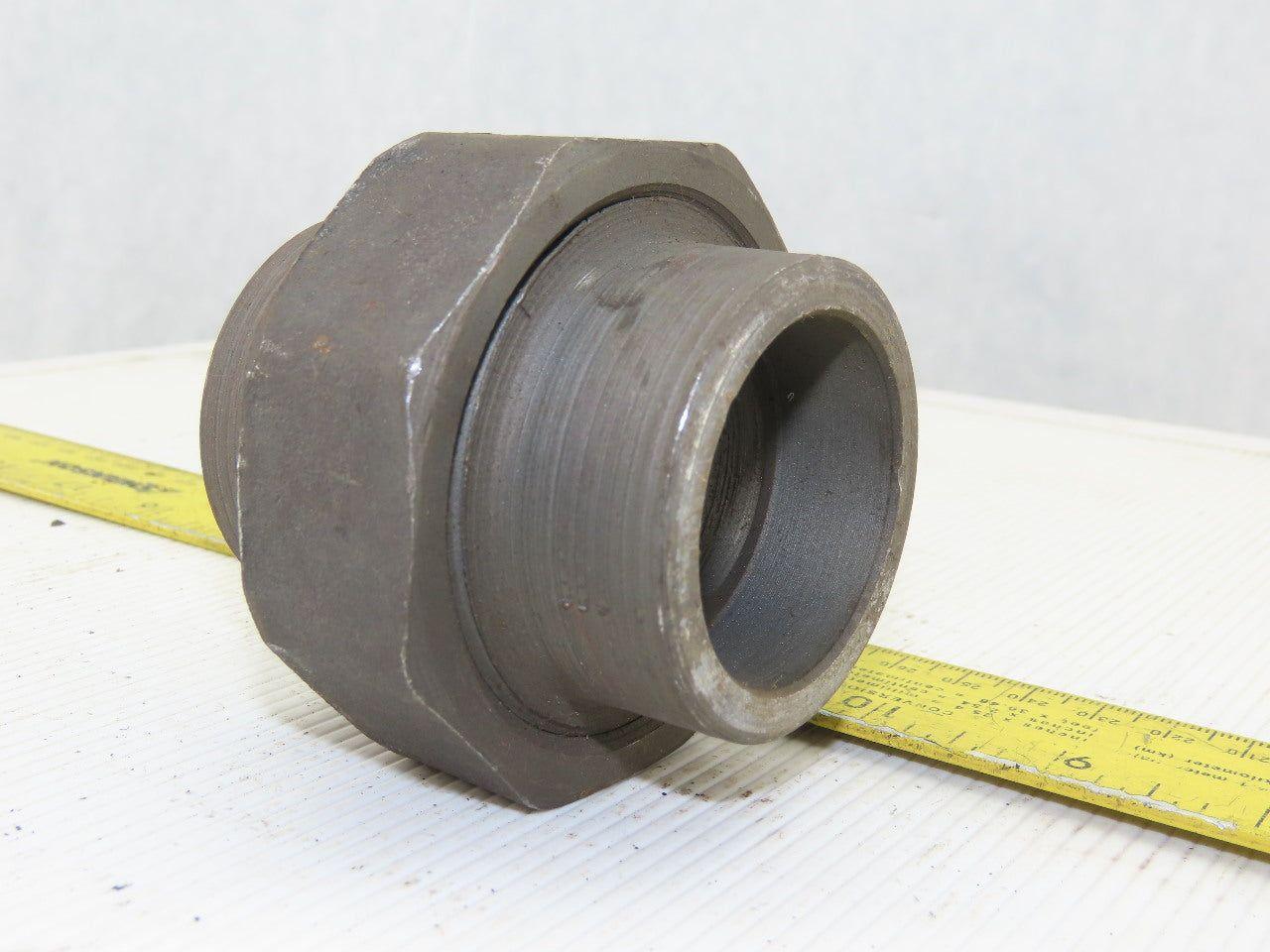 A105N 1-11/16" ID Socket Weld Pipe Fitting UNION