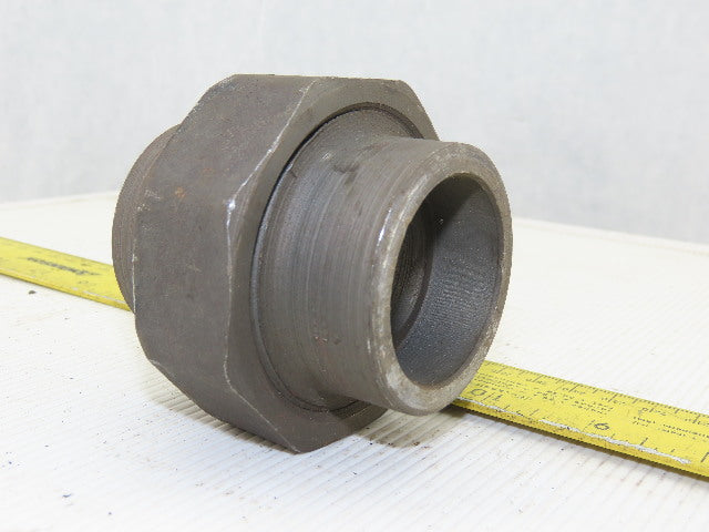 A105N 1-11/16" ID Socket Weld Pipe Fitting UNION