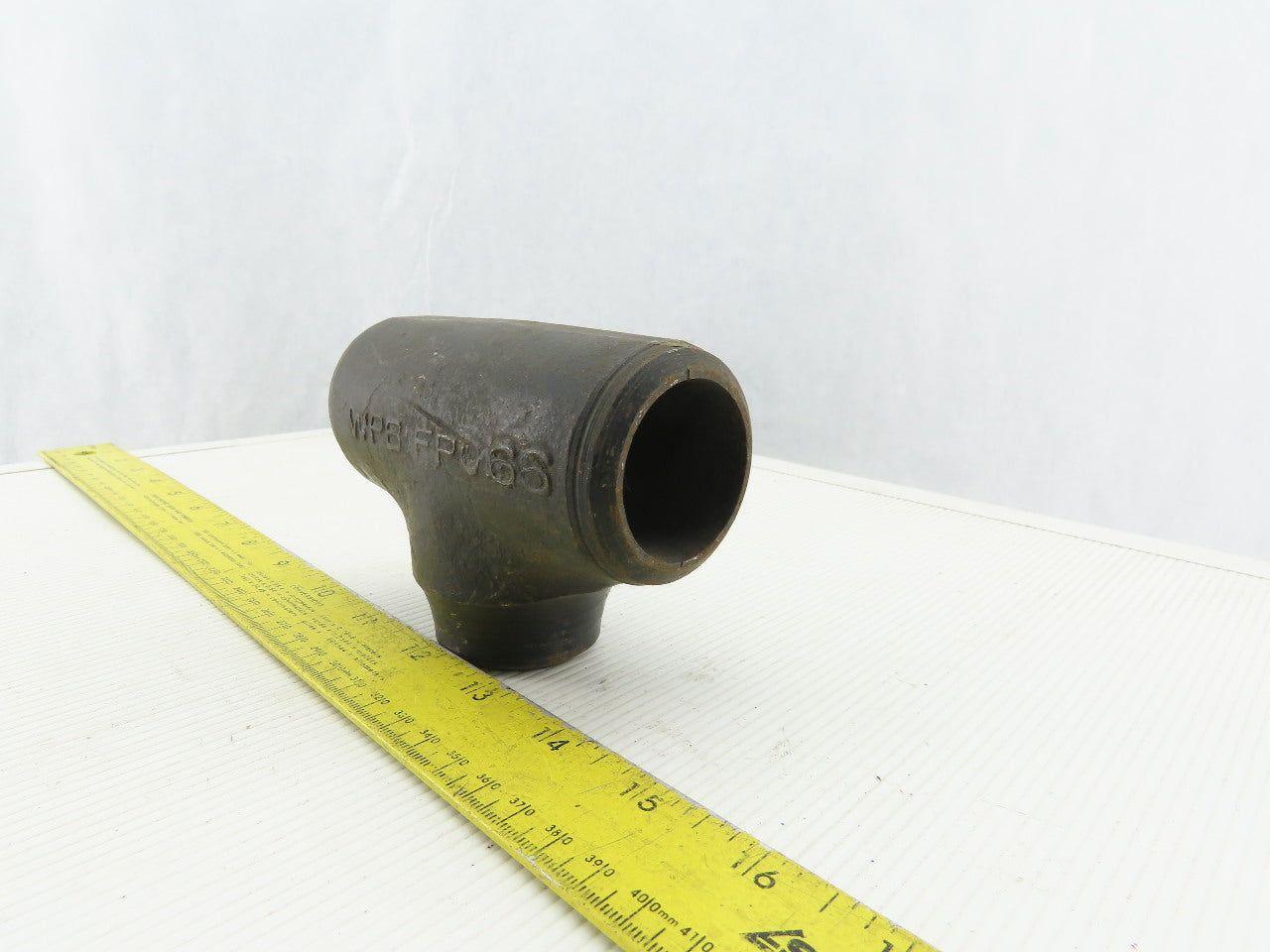 1-1/2" x 1-1/4" x 1-1/2" Butt Weld Seamless Pipe Fitting Reducer TEE