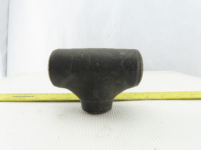 1-1/2" x 1-1/4" x 1-1/2" Butt Weld Seamless Pipe Fitting Reducer TEE