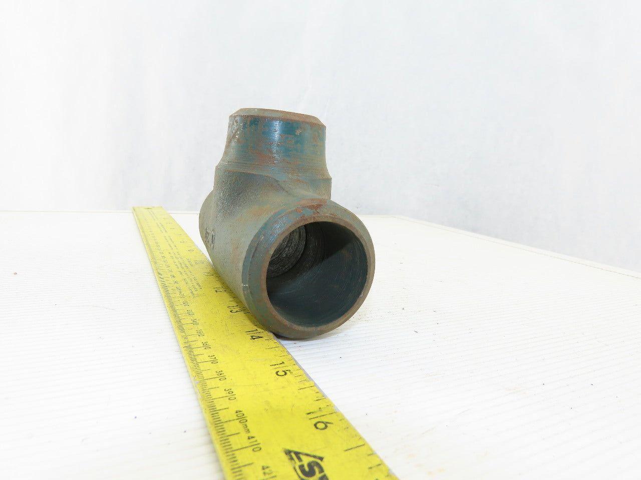 Hackney Ladish ZG2D 1-1/2" x 1-1/4" x 1-1/2" But Weld Pipe Fitting Reducer TEE