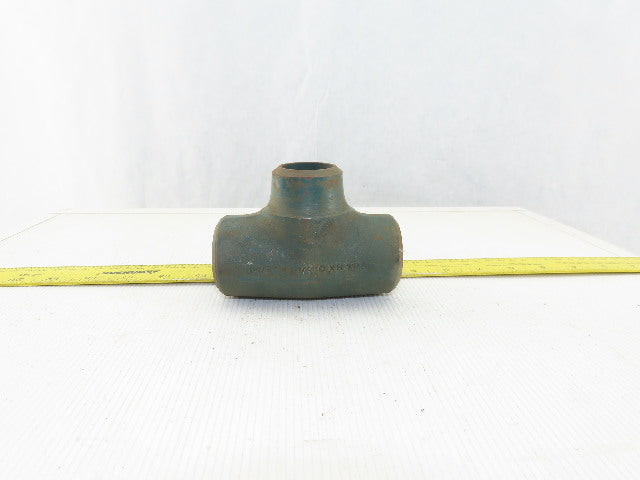 Hackney Ladish ZG2D 1-1/2" x 1-1/4" x 1-1/2" But Weld Pipe Fitting Reducer TEE