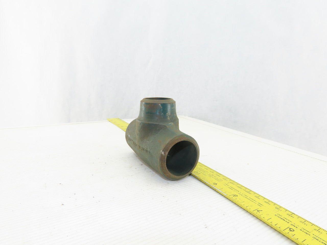 Hackney Ladish ZG2D 1-1/2" x 1-1/4" x 1-1/2" But Weld Pipe Fitting Reducer TEE