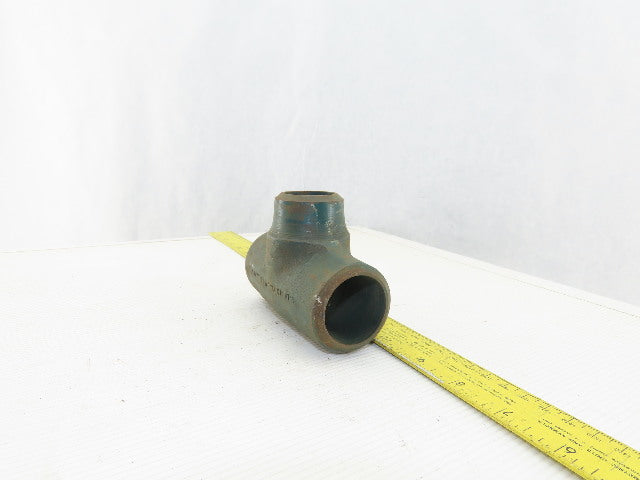 Hackney Ladish ZG2D 1-1/2" x 1-1/4" x 1-1/2" But Weld Pipe Fitting Reducer TEE