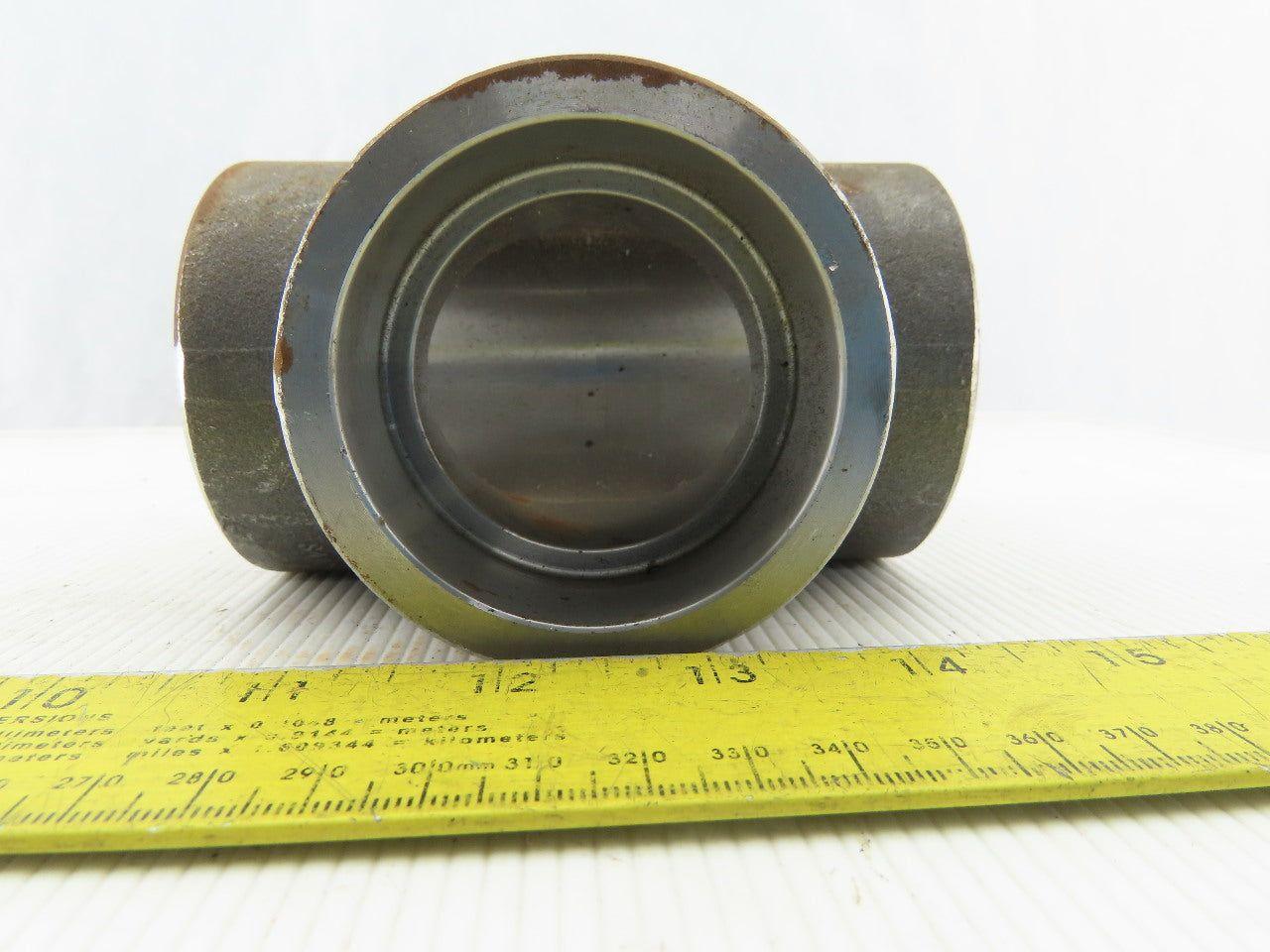 Anvil A105N 2" Steel Socket Weld Pipe Fitting TEE