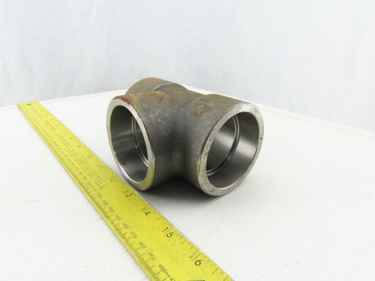 Anvil A105N 2" Steel Socket Weld Pipe Fitting TEE