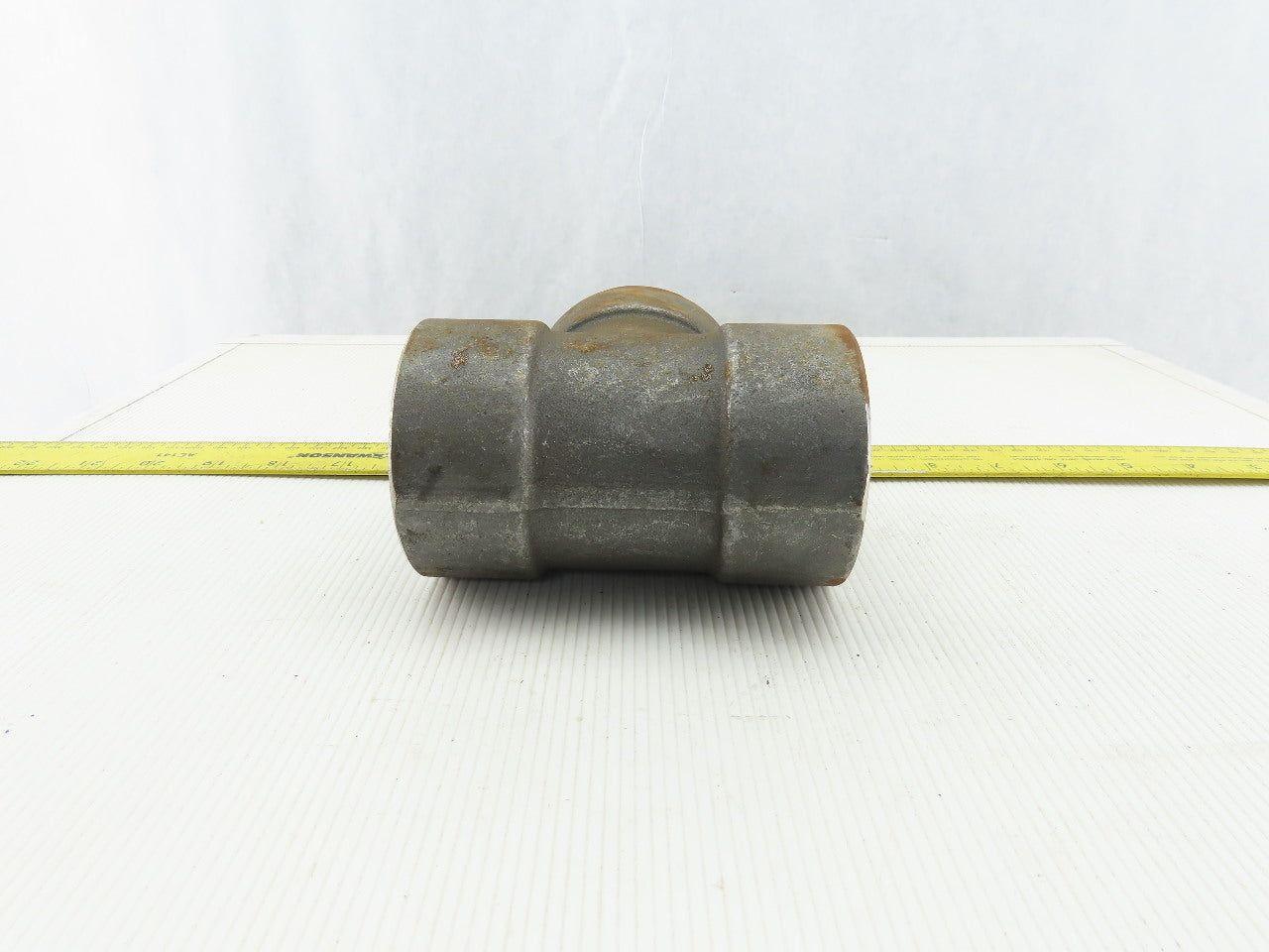 Anvil A105N 2" Steel Socket Weld Pipe Fitting TEE