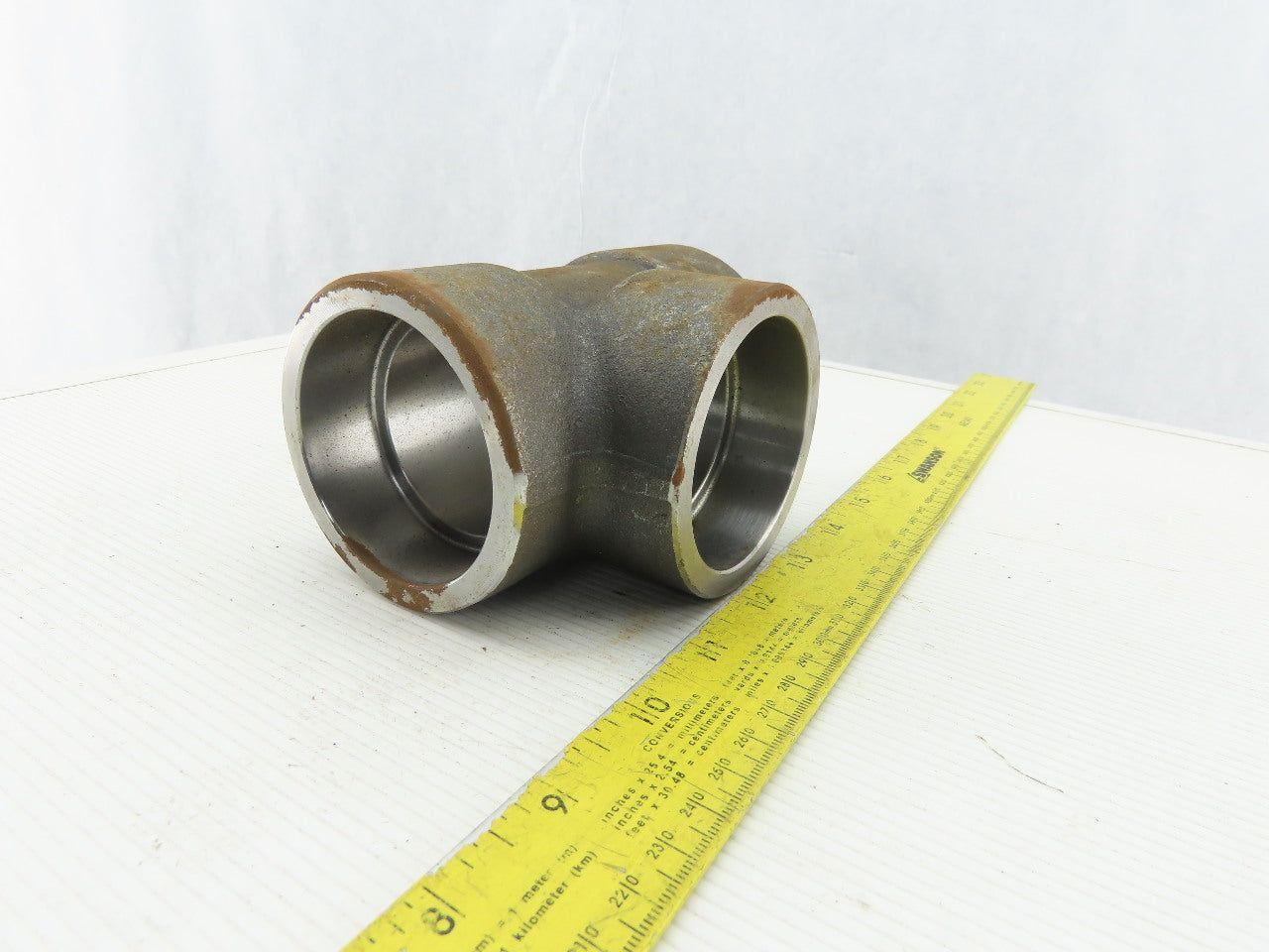 Anvil A105N 2" Steel Socket Weld Pipe Fitting TEE