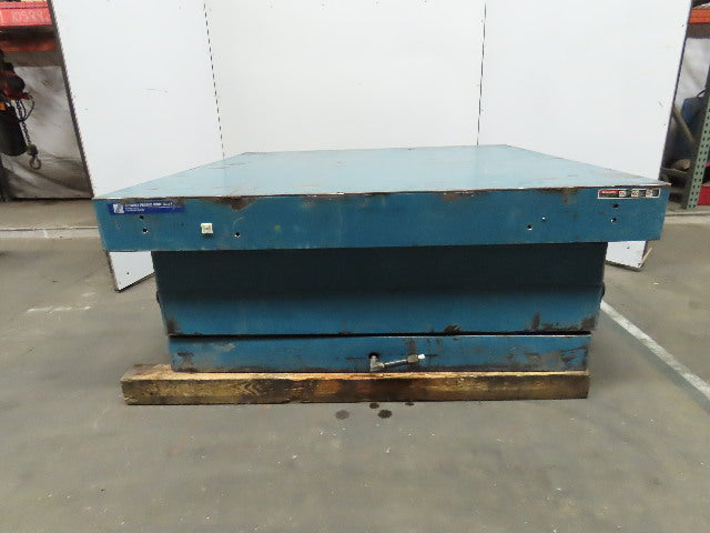 Advance Lifts 9500Lb. Hydraulic Scissor Lift Table 63"x64" Top 23-5/8" to 84"