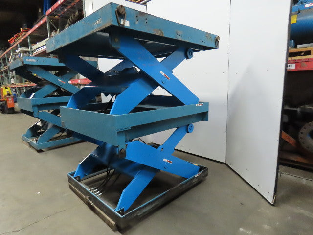 Advance Lifts 9500Lb. Hydraulic Scissor Lift Table 63"x64" Top 23-5/8" to 84"