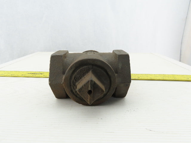Crane 1-1/2" Ductile Iron Gas Shut/Off Valve Wrench Operated 125