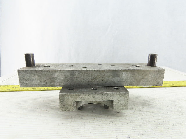 EDM Tooling 3-1/2"x3-1/2"x1" Aluminum Adapter Plate Lot of 2