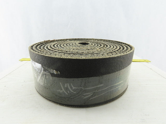 4" 3 Ply Woven Back Incline Decline Conveyor Belt Longitudinal Tread 23'
