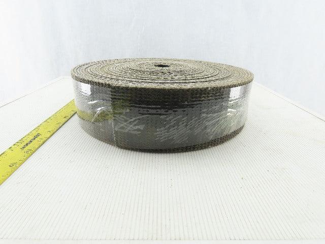 2-7/8" Woven Back Rubber Smooth Top Conveyor Belt 54'