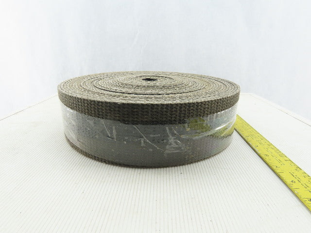 2-7/8" Woven Back Rubber Smooth Top Conveyor Belt 54'