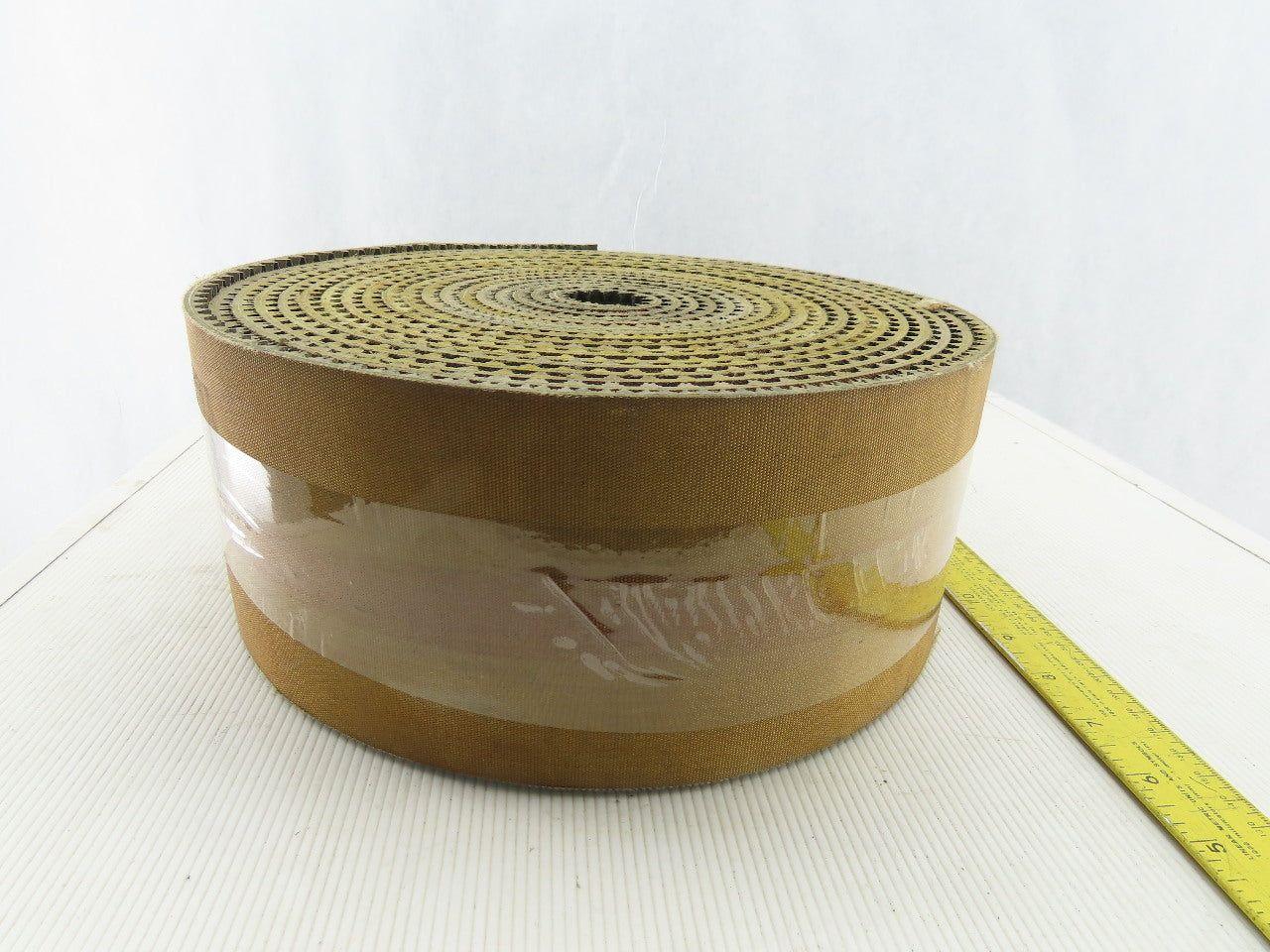 4-5/8" 2 Ply Rubber Core Diamond Tread Incline/Decline Conveyor Belt 31'