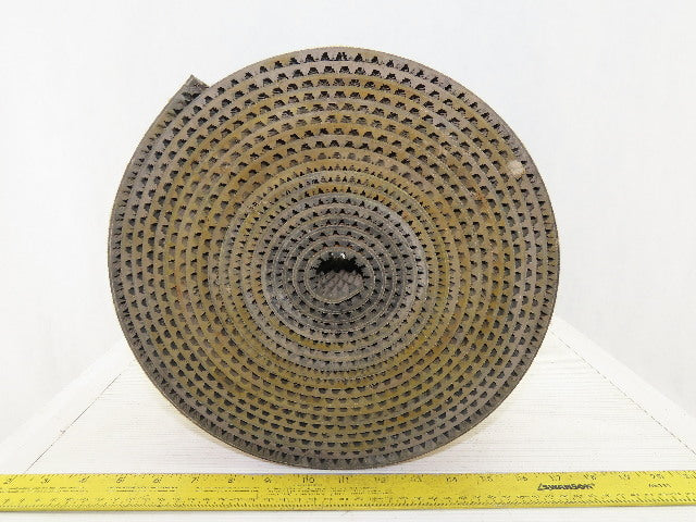 4-5/8" 2 Ply Rubber Core Diamond Tread Incline/Decline Conveyor Belt 31'