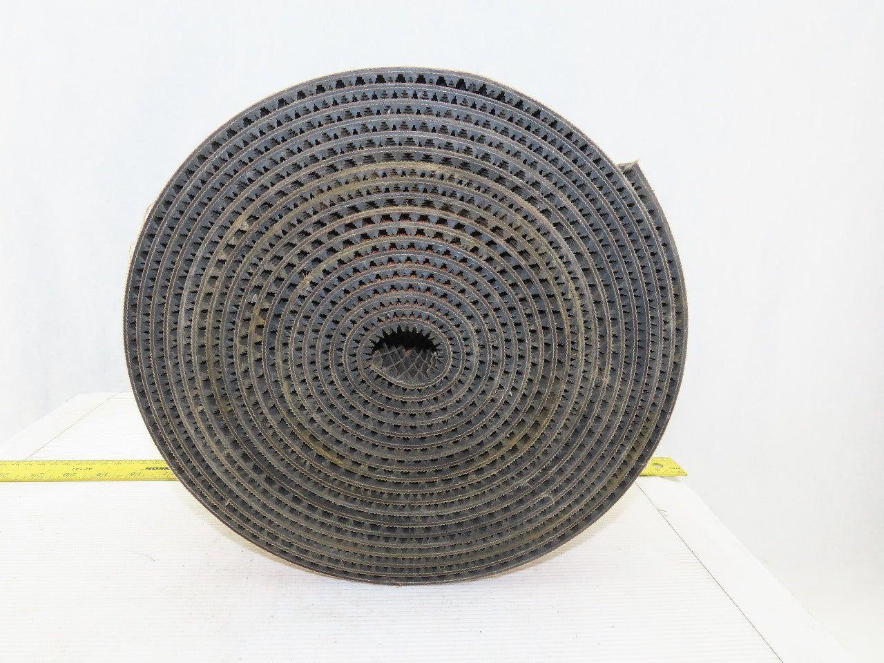 4-5/8" 2 Ply Rubber Core Diamond Tread Incline/Decline Conveyor Belt 31'