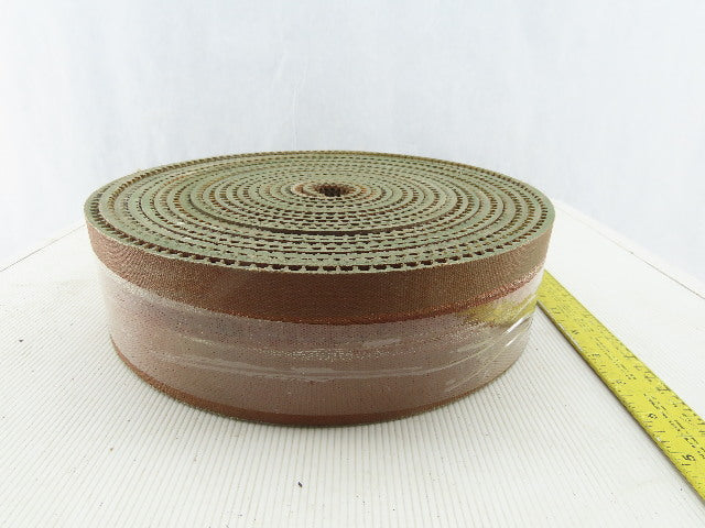 3-1/8" Woven PVC 3 Ply Textured Incline Decline Conveyor Belt 1/4"T 32'