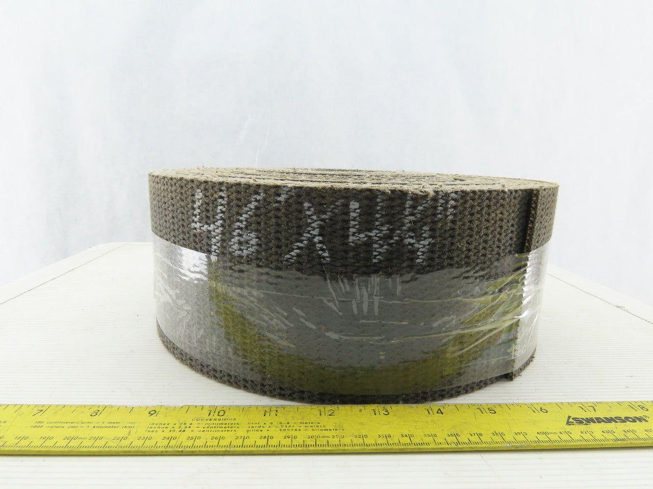 4-1/4" Interwoven Back Smooth Top Conveyor Belt 5/32" T 46'