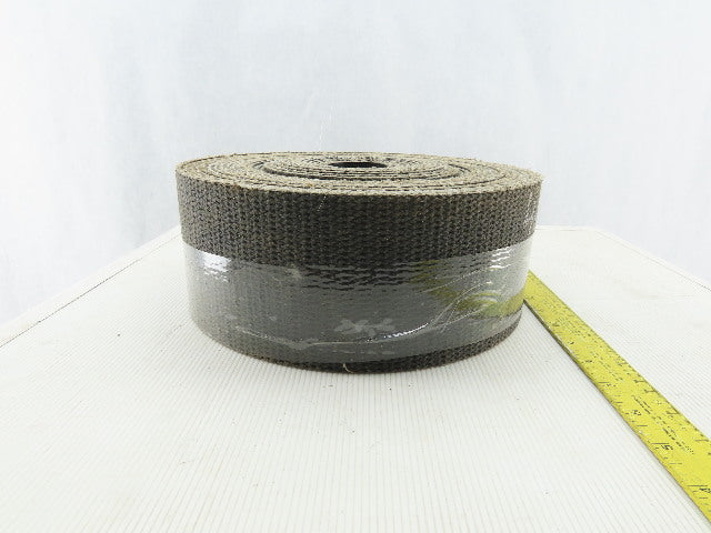 4-1/4" Interwoven Back Smooth Top Conveyor Belt 5/32" T 46'