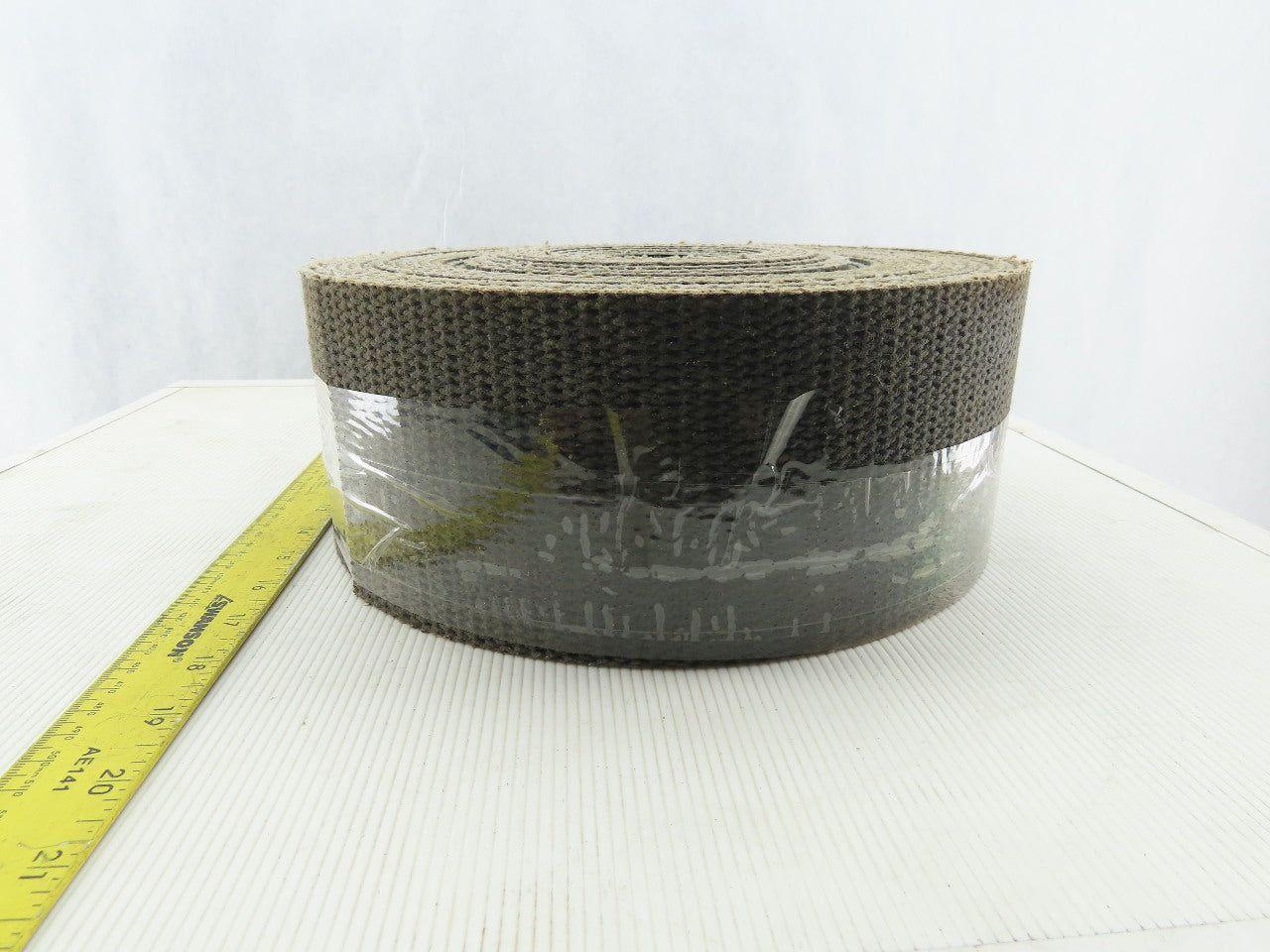 4-1/4" Interwoven Back Smooth Top Conveyor Belt 5/32" T 46'