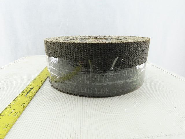 4-1/4" Interwoven Back Smooth Top Conveyor Belt 5/32" T 46'