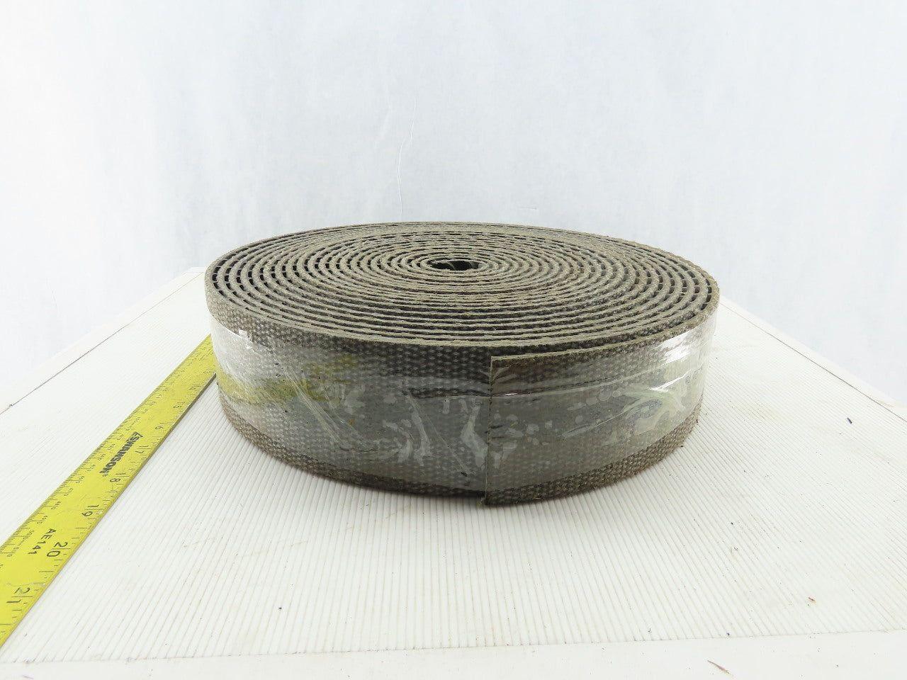 3" Interwoven Back Crescent Cleat Conveyor Belt 9/32" T 40'