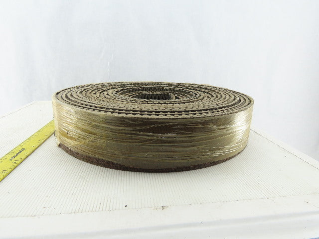 2-1/2" Woven Back 3 Ply Diamond Cleat Incline Decline 9/32"T Conveyor Belt 45'