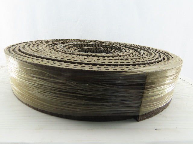 2-1/2" Woven Back 3 Ply Diamond Cleat Incline Decline 9/32"T Conveyor Belt 45'