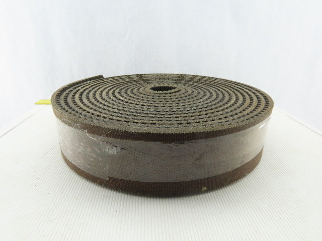3" Woven Back 3 Ply Diamond Cleat Incline Decline 9/32"T Conveyor Belt 29'