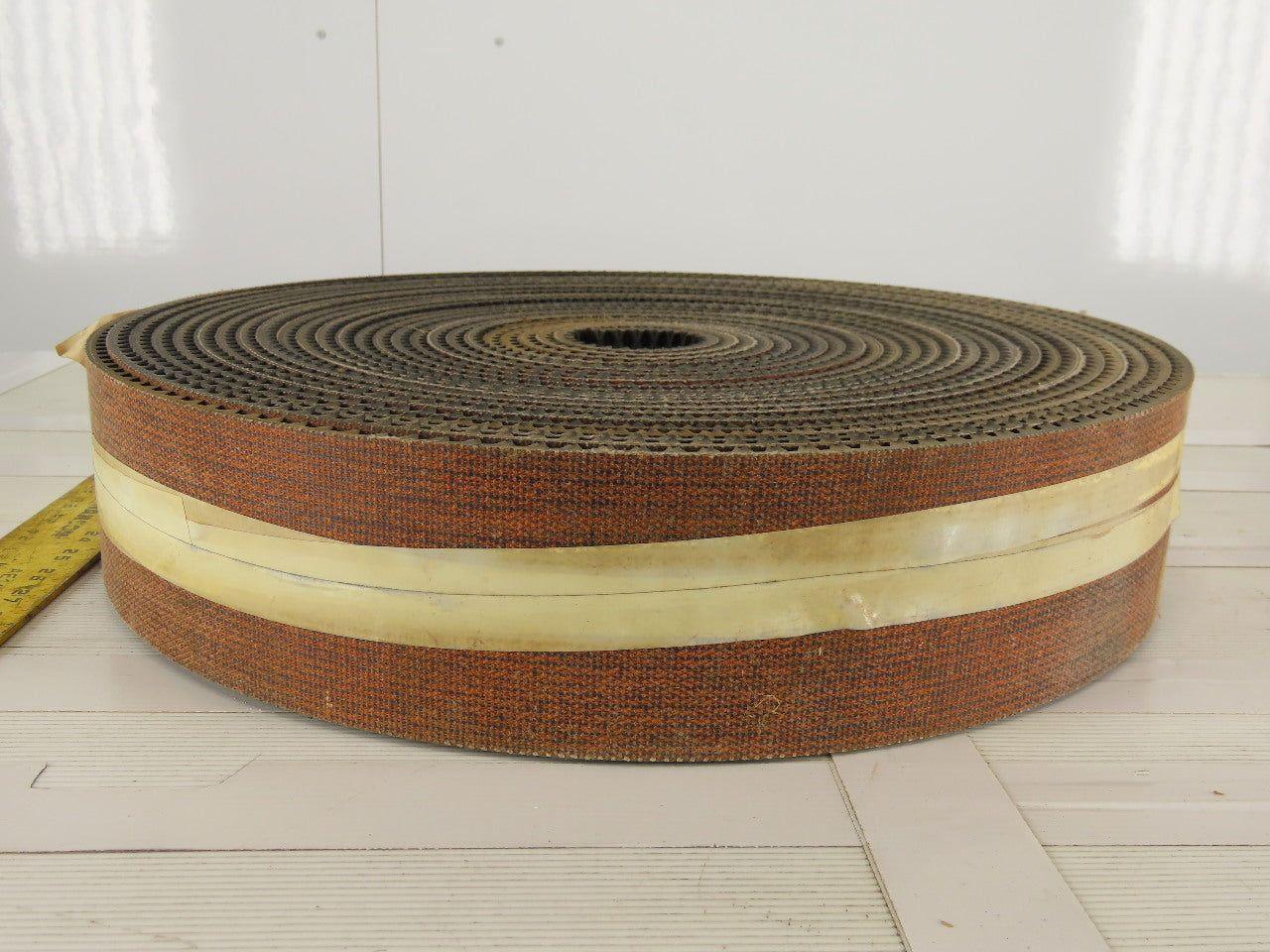 3-3/4" Woven Back 2 Ply Textured Rough Top Incline Conveyor Belt 71'