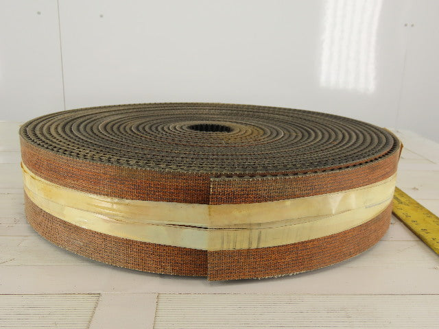 3-3/4" Woven Back 2 Ply Textured Rough Top Incline Conveyor Belt 71'