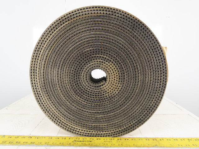 3-3/4" Woven Back 2 Ply Textured Rough Top Incline Conveyor Belt 71'