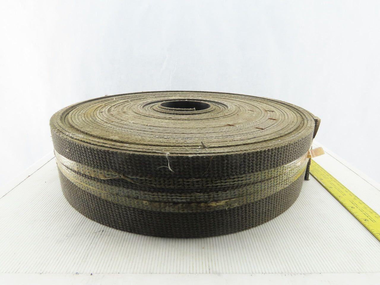 4" Interwoven Back Smooth Top Conveyor Belt 0.179"T 99'