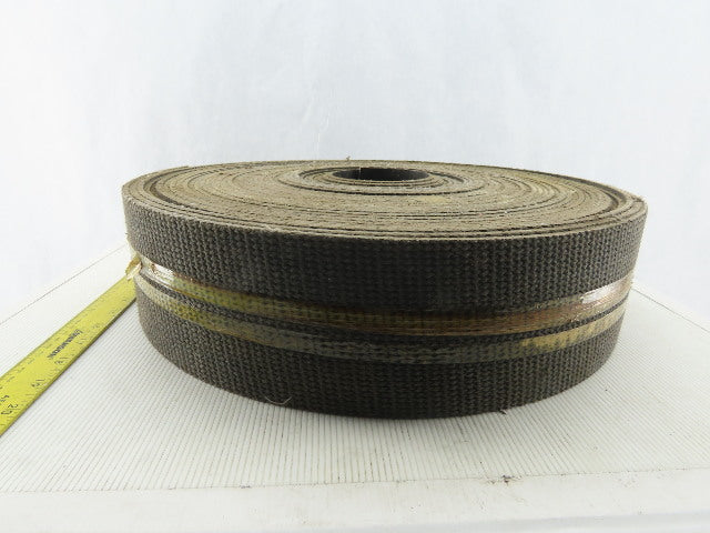 4" Interwoven Back Smooth Top Conveyor Belt 0.179"T 99'