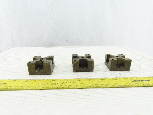 Erowa ER-009219 Brass Electrode Holder Modified Adapter Lot of 3