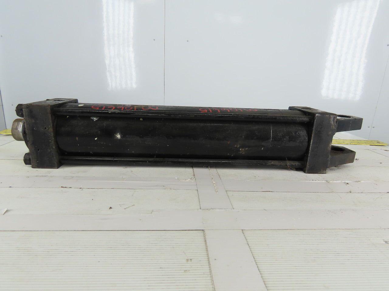 Hydraulic Cylinder 4" Bore 18" Stroke Double Acting Clevis End