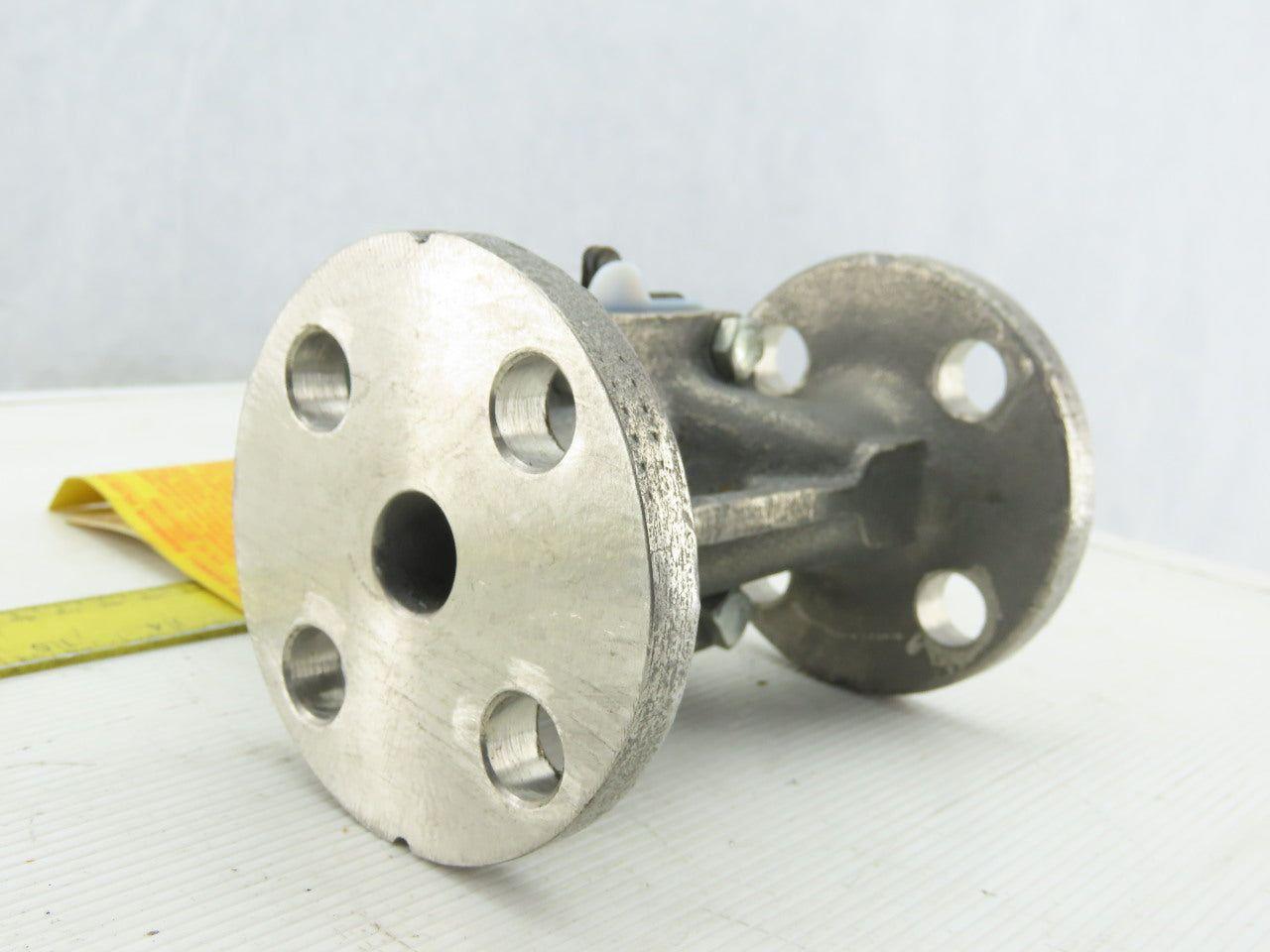 ITT Grinnell 3/4" Flanged Stainless Steel Diaphragm Valve