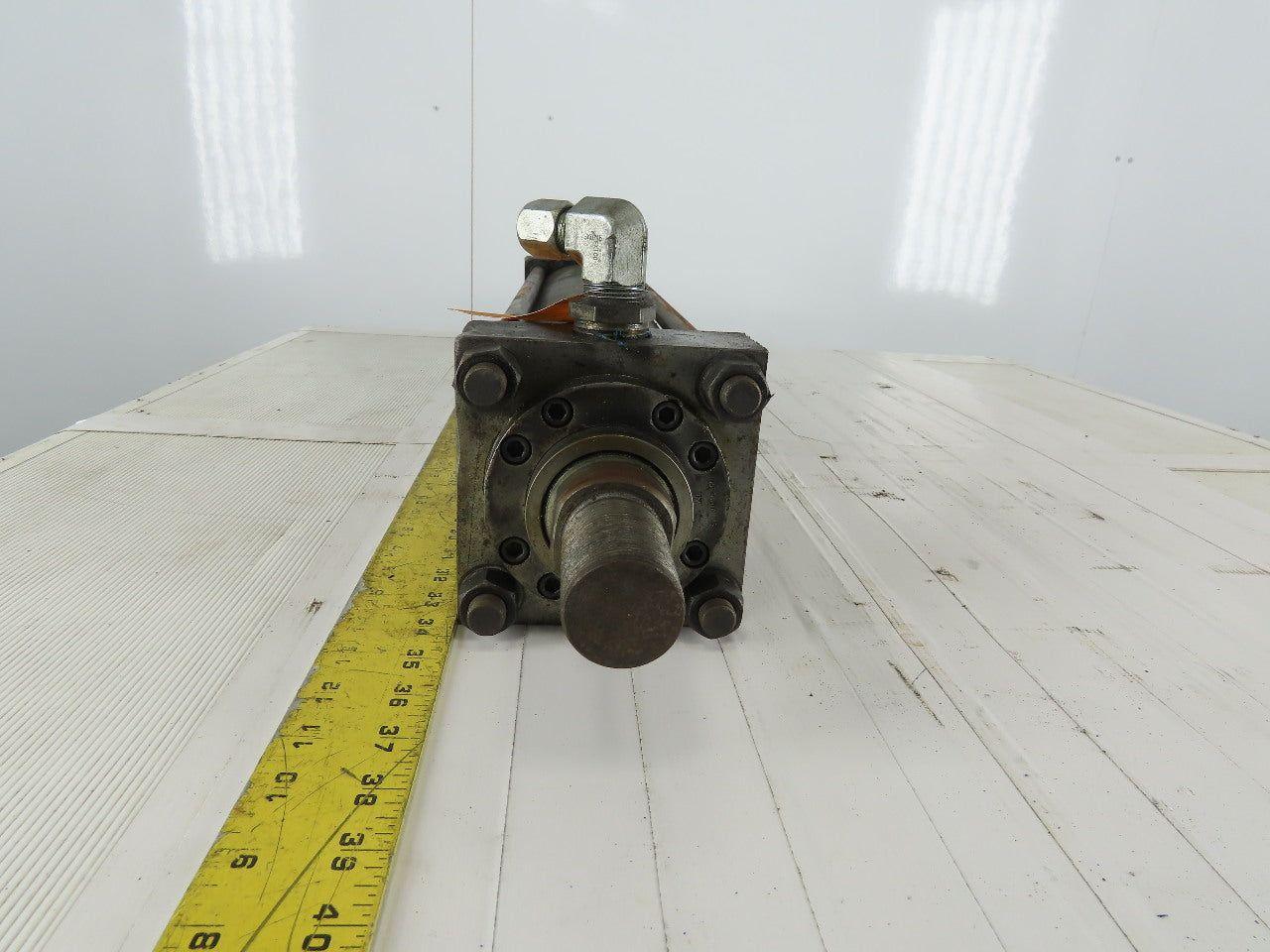 Hydraulic Tie Rod Cylinder 4" Bore 18" Stroke Double Acting Clevis End