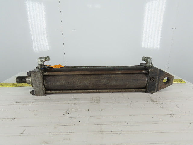 Hydraulic Tie Rod Cylinder 4" Bore 18" Stroke Double Acting Clevis End